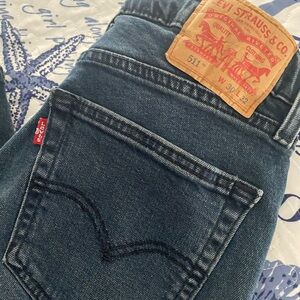 Levi's Blue Slim Jeans Classic Denim